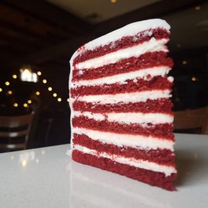 red velvet doberge cake